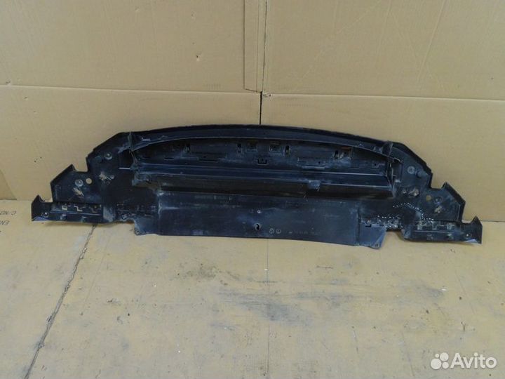 Рено Каптюр защита бампера переднего нижняя б/у