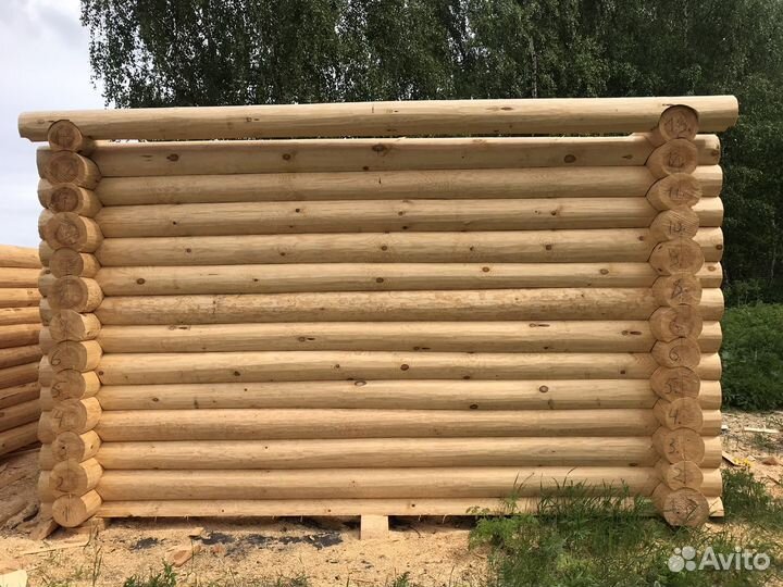 Срубы из сосны