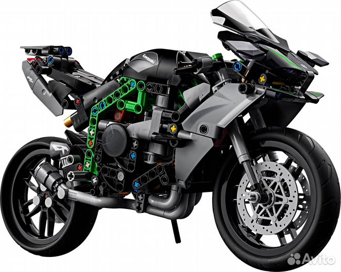 Новый Lego Technic 42170 Kawasaki Ninja H2R