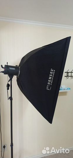 Студийный свет, мотоблок Hensel