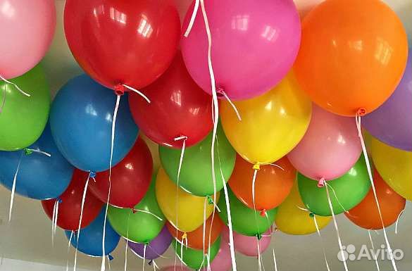 Цена договорная Воздушные шары с гелием