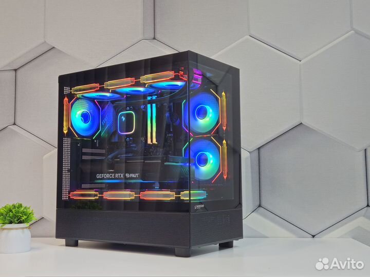 Игровой компьютер Ryzen 9 7900X3D и RTX 4070 TI Su