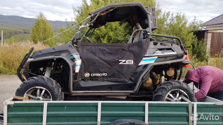 Двери текстильные для cf-moto z8, багги