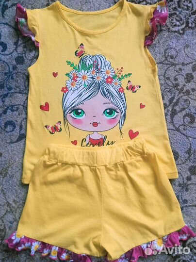 Вещи для девочки р.122