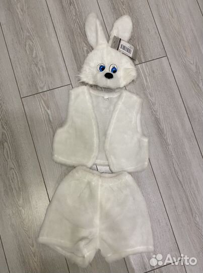 Костюм зайца р-р 110 для утренника
