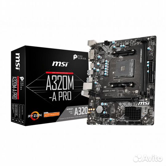 Материнская плата MSI A320M A PRO 291265