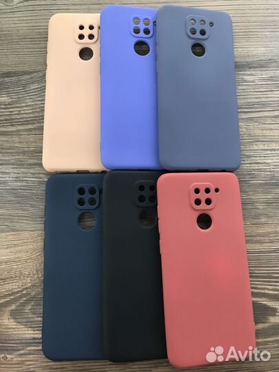 Чехол силиконовый Xiaomi Redmi Note9