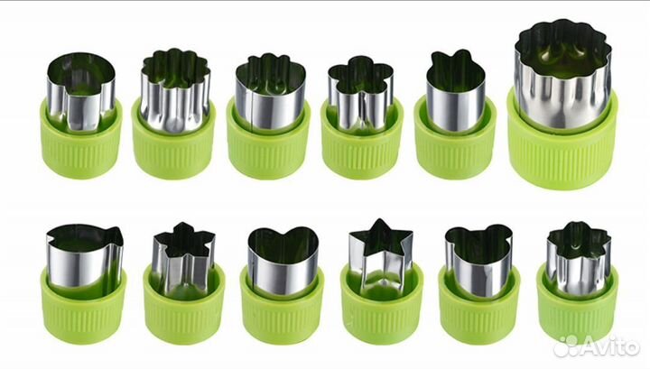 Фигурные насадки формочки ножи