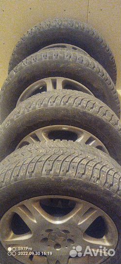 Диски с резиной 235/55R17 на mercedes оригинал