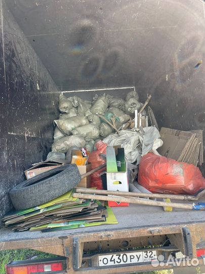 Вывоз мусора газель