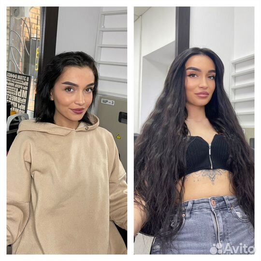 Наращивание волос