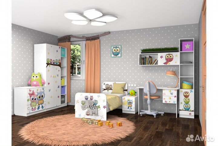 Кровать смарти фотопечать