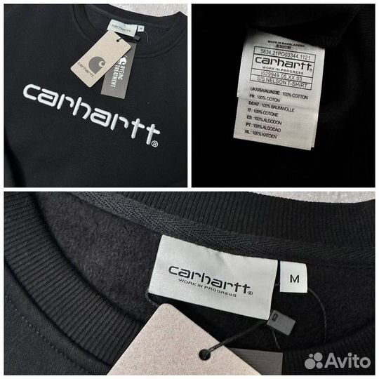 Свитшот теплый Carhartt