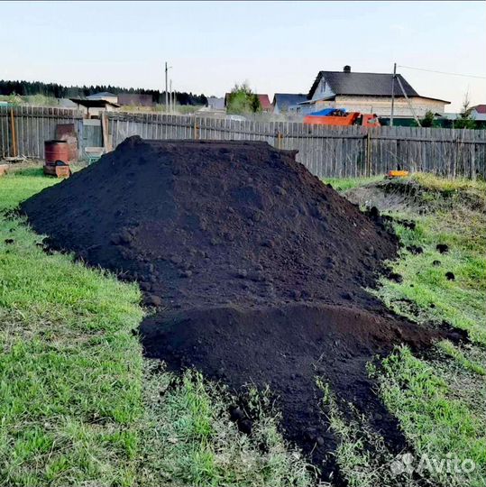 Чернозем(торф), доставка