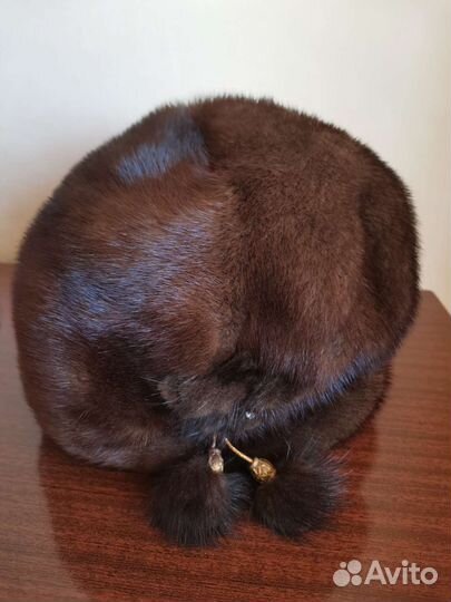 Шапка норковая женская