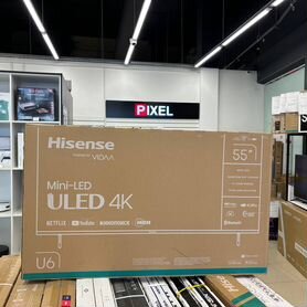 Телевизор Hisense 55U6KQ Mini LED