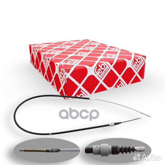 Трос стояночного тормоза 27154 Febi