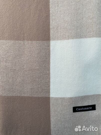 Палантин шарф кашемир бежевый Cashmere beige