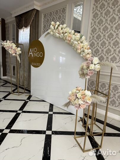 Фотозона Баннер Оформление мероприятий от 6000