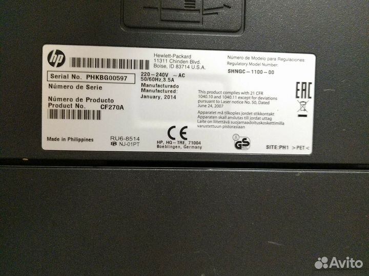 Принтер лазерный HP LaserJet Pro 400 M401a