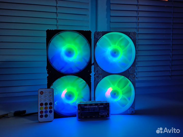 Вентиляторы RGB 6 pin для корпуса и контроллеры