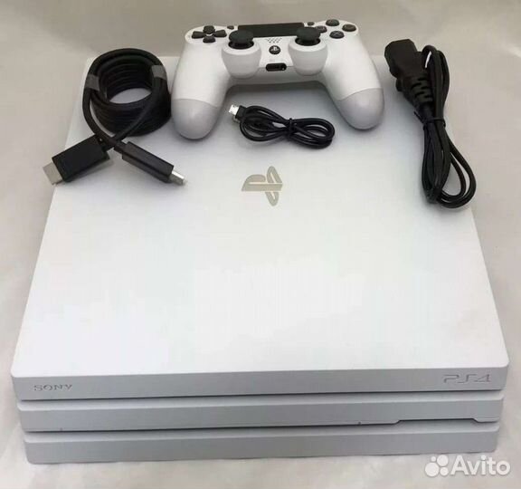 Sony PS4 PRO White+игра в подарок