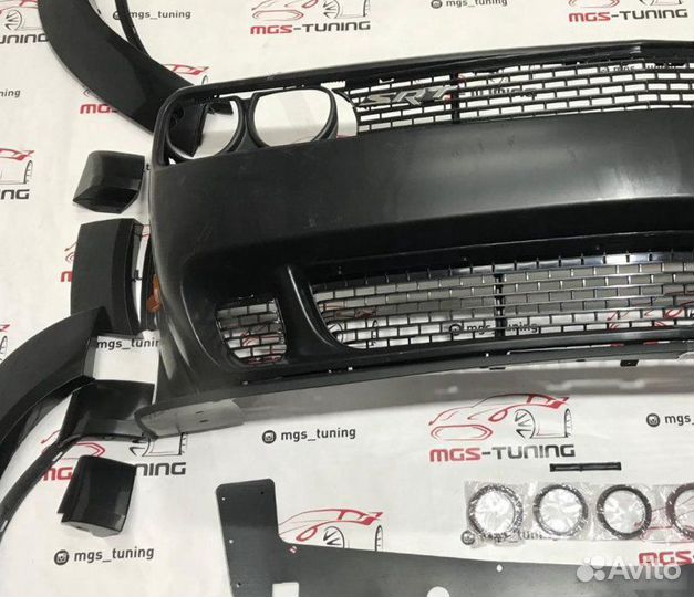 Бампер Demon SRT 8 + расширение Dodge Challenger