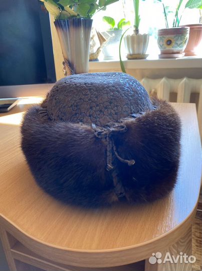 Норковая шапка женская, зимняя