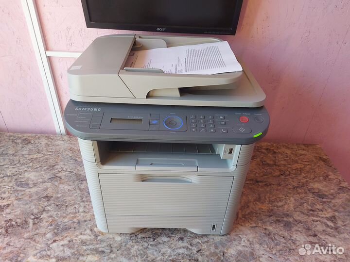 Принтер лазерный мфу Samsung SCX 4833fd