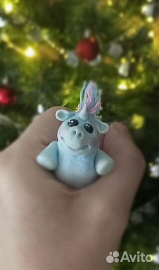 Единорог игрушка для куклы