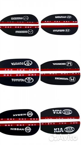 Козырьки для боковых зеркал заднего вида (2шт)