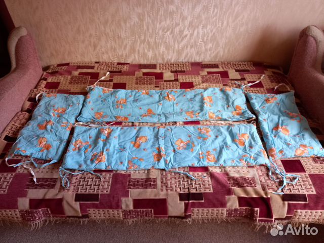 Бортики мягкие в детскую кроватку