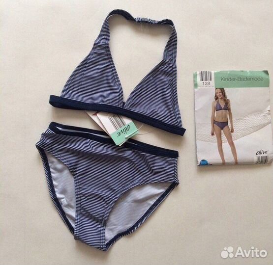 Купальник на девочку новый 116,128