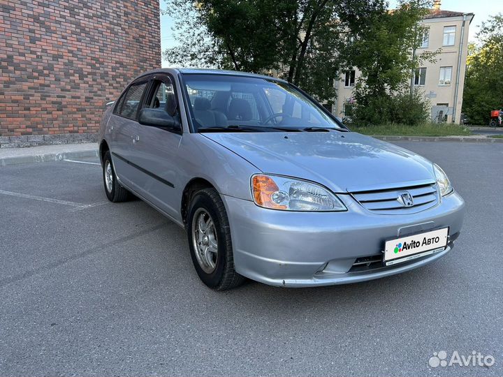 Honda Civic 1.7 МТ, 2003, 375 000 км