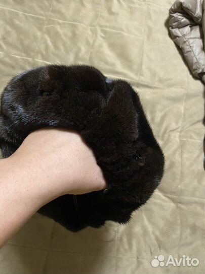 Берет женский норковый