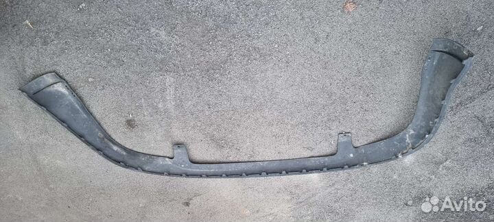 Юбка заднего бампера Ford Focus 2