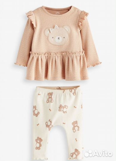 Комплект next на девочку 9-12мес