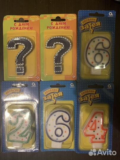 Свечи для торта