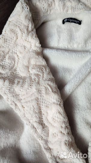 Халат банный, тёплый, домашний