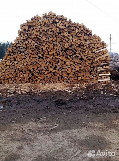 Дрова колотые с доставкой