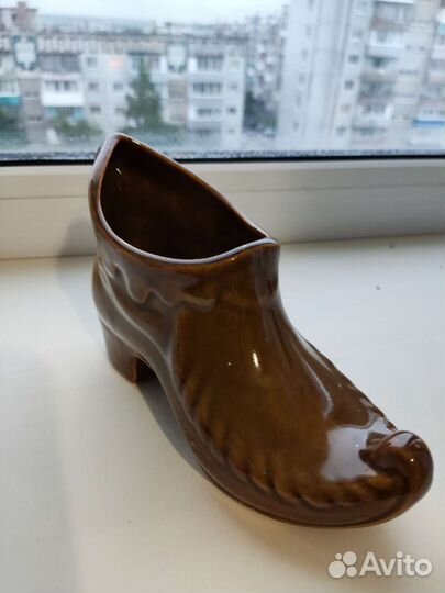 Пепельница СССР глиняная