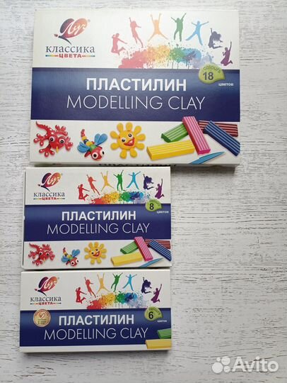 Пластилин, скульптурный пластилин, доски для лепки