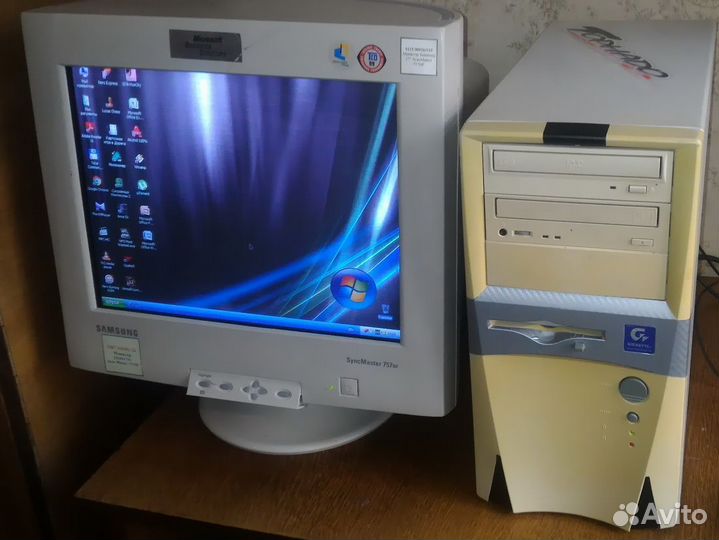 Компьютер Intel Pentium 4 на WindowsXP SP3
