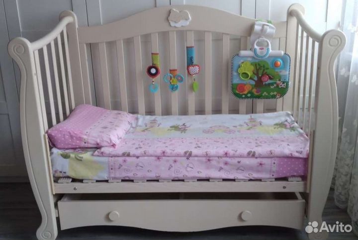 Комплект постельного белья в детскую кроватку