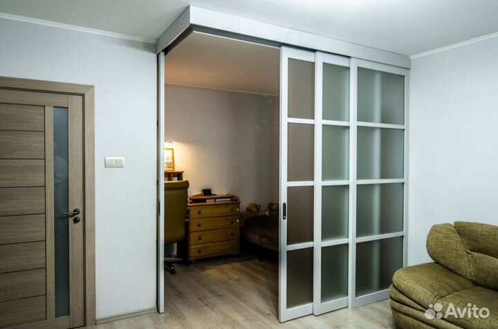 Раздвижные системы, межкомнатные перегородки