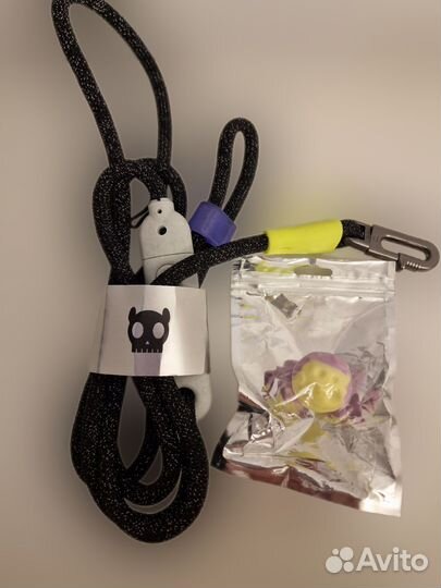 Поводок перестежка ZEE.DOG Nox. Шарм ZEE.DOG