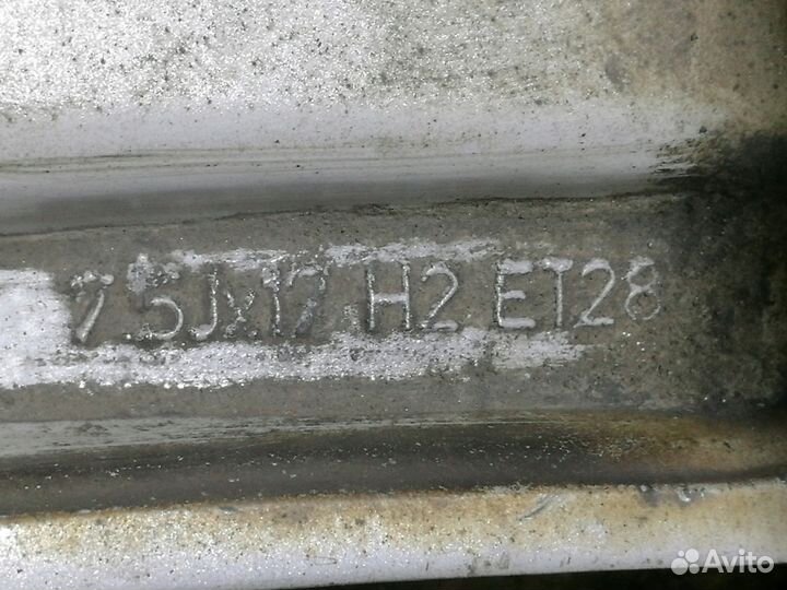 Диск R 17 Audi. 1 штука