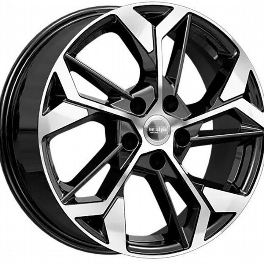 Диски K&K кс1062 6.5x17 5x114.3 ET37 D66.6 Алмаз черный