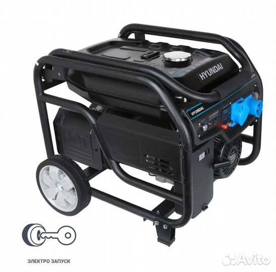 Генератор бензин. Hyundai HHY 10050FE ATS, 8 кВт