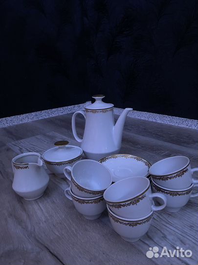 Сервиз кофейный Кольдиц Фарфор из ГДР